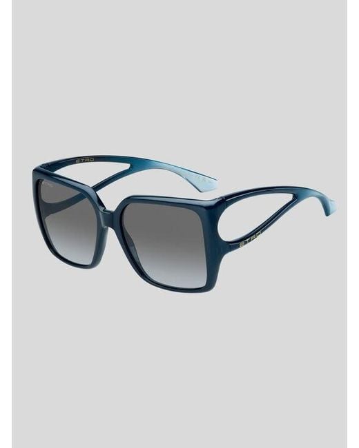 Etro Gray Zephyr Sunglasses