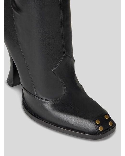Etro Black High Leather Boots