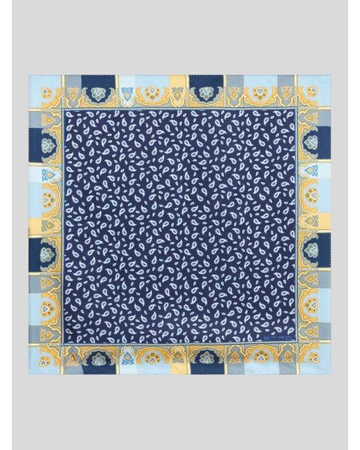 Pochette di Etro in Blue da Uomo