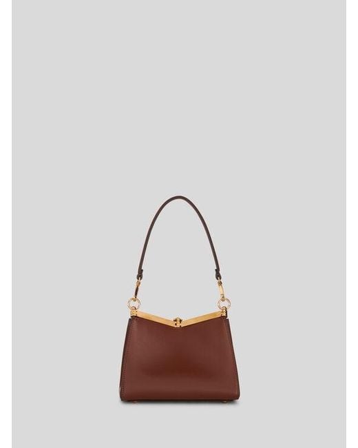Etro Brown Small Vela Bag