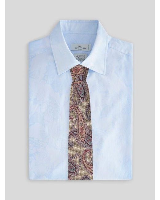 Cravatta di Etro in White da Uomo