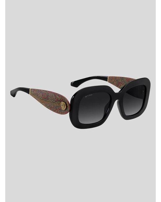 Etro Black Arnica Sunglasses
