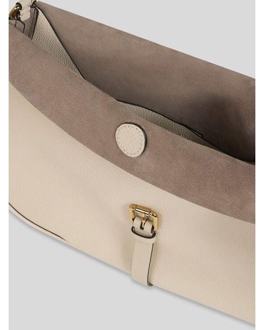 Etro Natural Maxi Leather Pony Bag