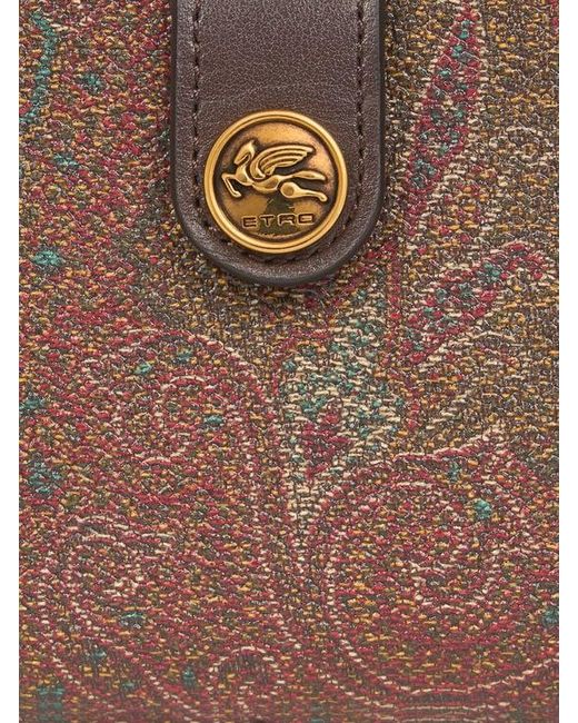 Etro Brown Arnica Wallet