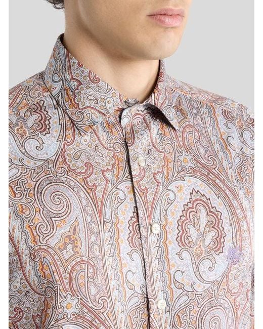 Etro Gray Shirt for men