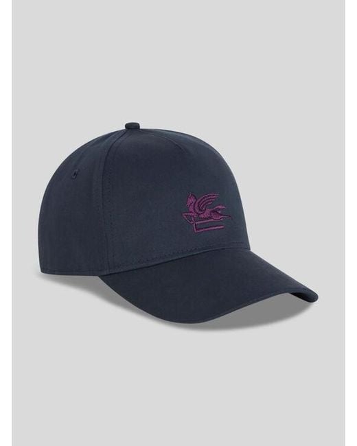 Cappello Baseball di Etro in Blue da Uomo