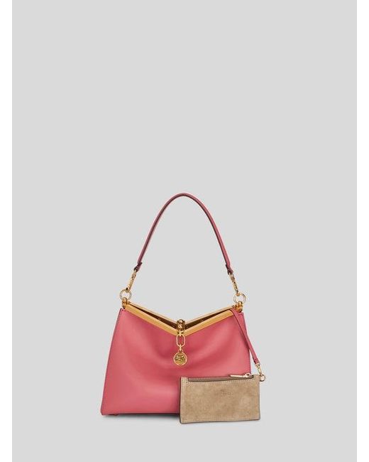 Etro Pink Medium Vela Bag