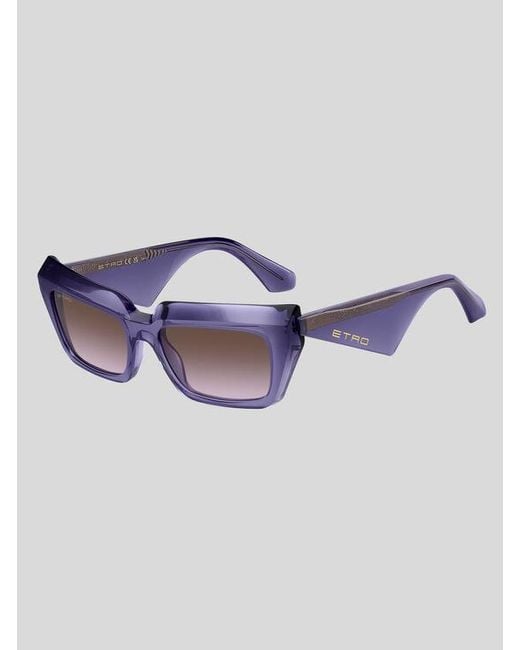 Occhiali Da Sole Tailoring, Donna di Etro in Purple