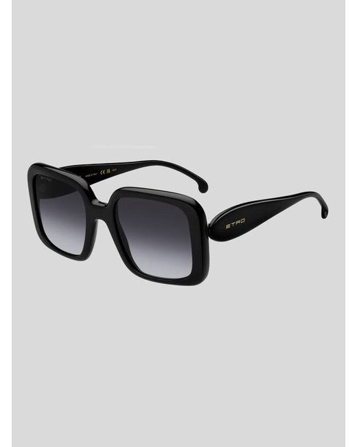 Etro Black Paisley Sunglasses