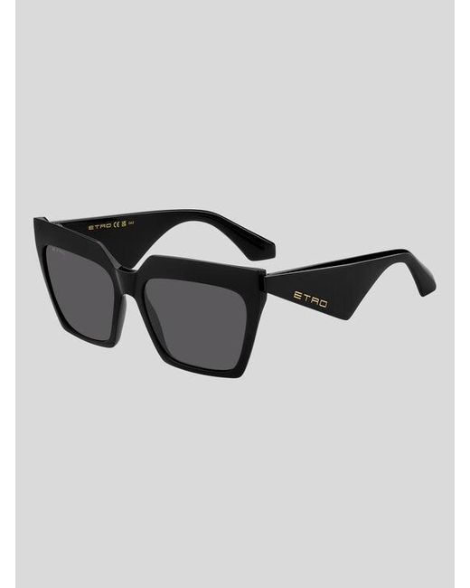 Etro Black Tailoring Sunglasses