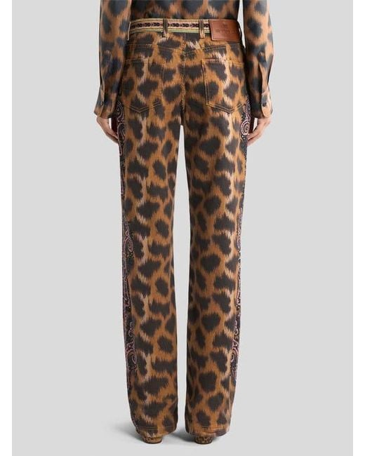 Etro Natural Bootcut Jeans