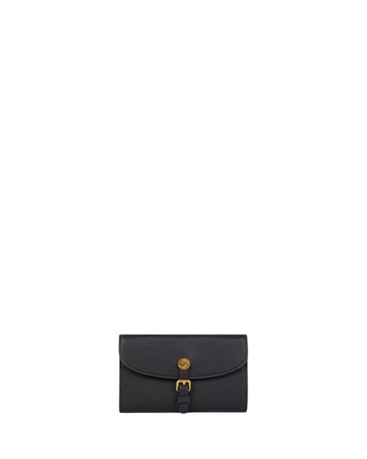 Etro White Leather Pony Wallet