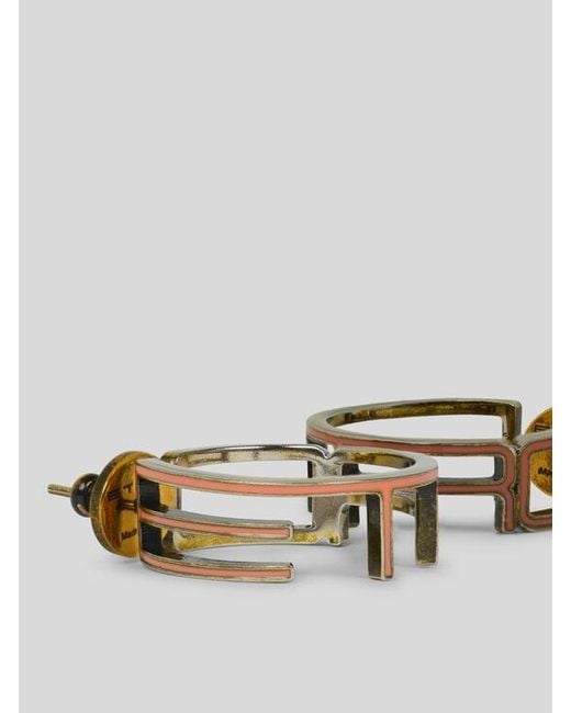 Etro Metallic Small Hoop Earrings