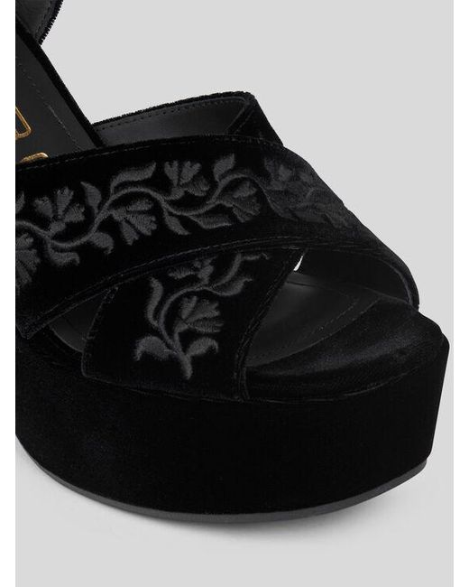Sandali Platform di Etro in Black