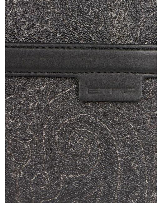 Etro Black Small Arnica Crossbody Bag for men