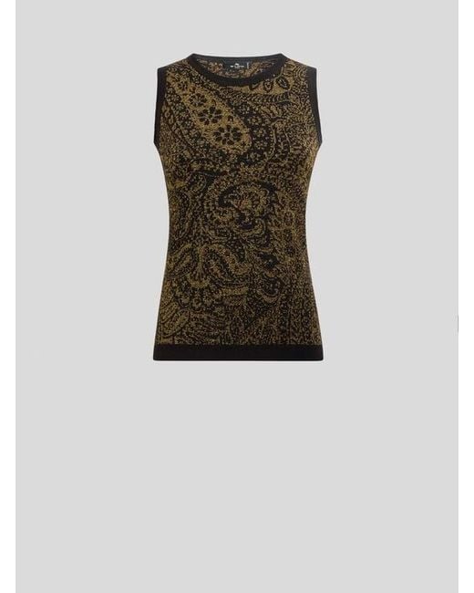 Etro Green Top