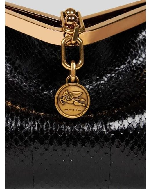 Borsa Vela Piccola di Etro in Black