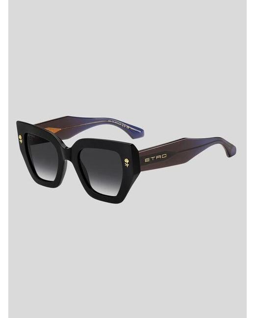 Etro Black Mania Sunglasses
