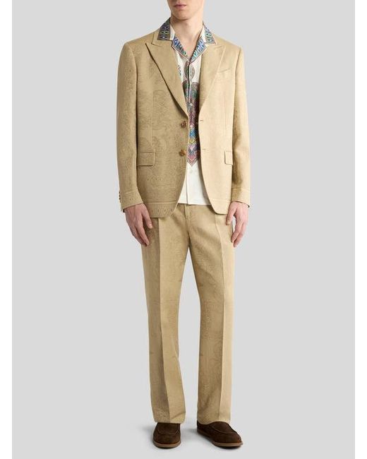 Camicia Bowling di Etro in White da Uomo