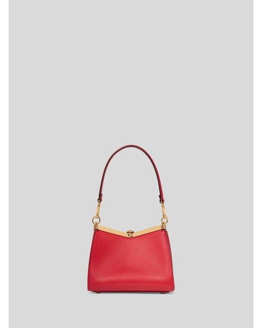 Etro Red Small Vela Bag