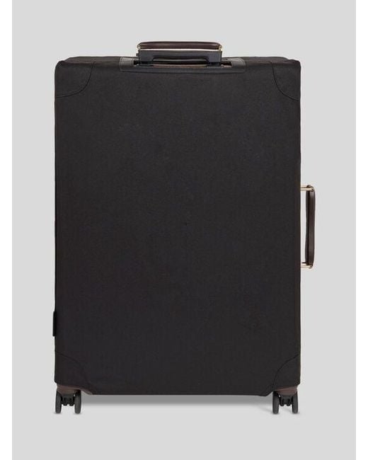 Etro Black X Globe-Trotter Large Carry-On Cover for men