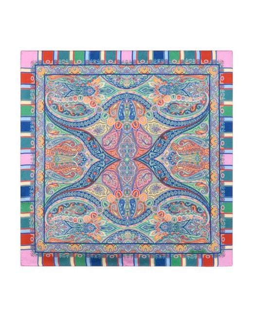 Pochette di Etro in Blue da Uomo