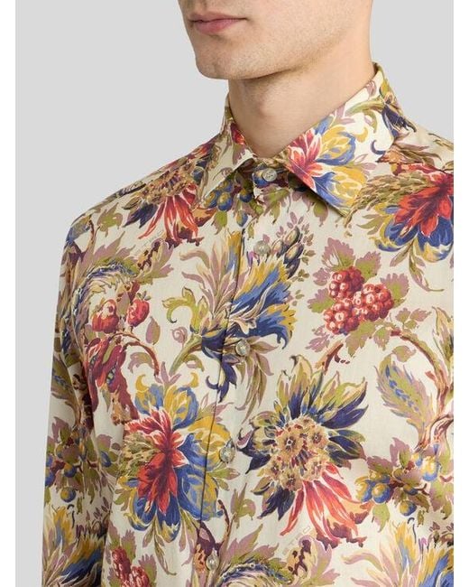 Camicia di Etro in Natural da Uomo