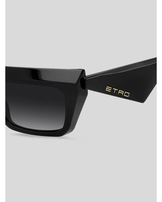 Etro Black Tailoring Sunglasses