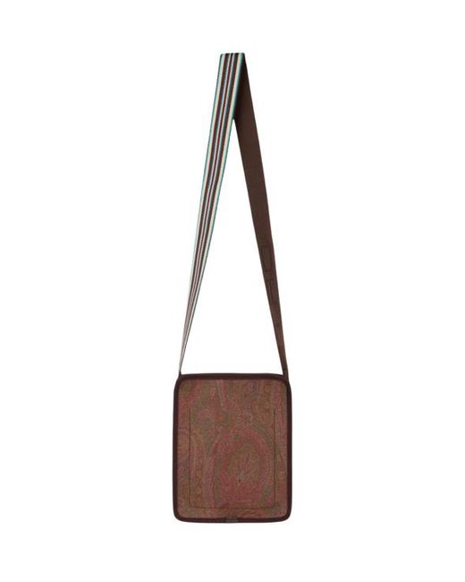 Borsa Essential Piccola di Etro in Brown da Uomo
