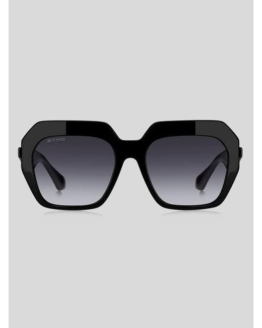 Etro Black Tailoring Sunglasses