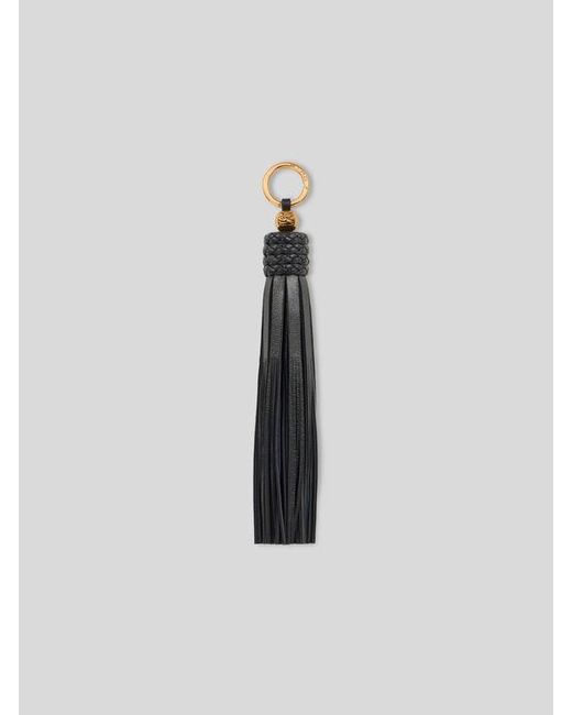 Etro White Nappa Leather Charm