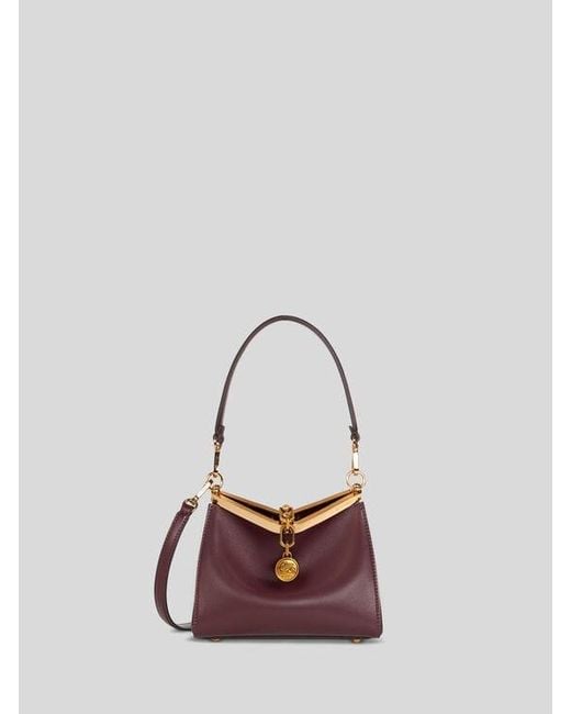 Etro Purple Small Vela Bag