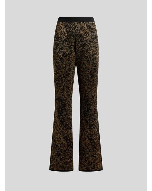 Etro Black Flared Trousers