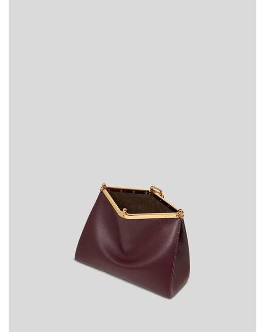 Etro Purple Medium Vela Bag