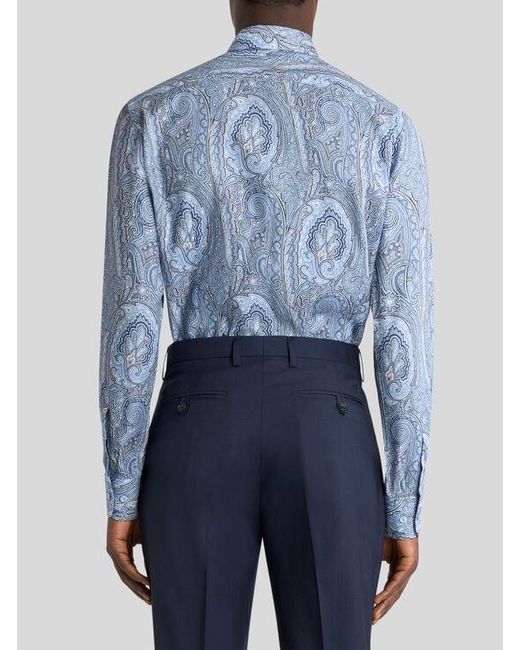 Etro Blue Shirt for men