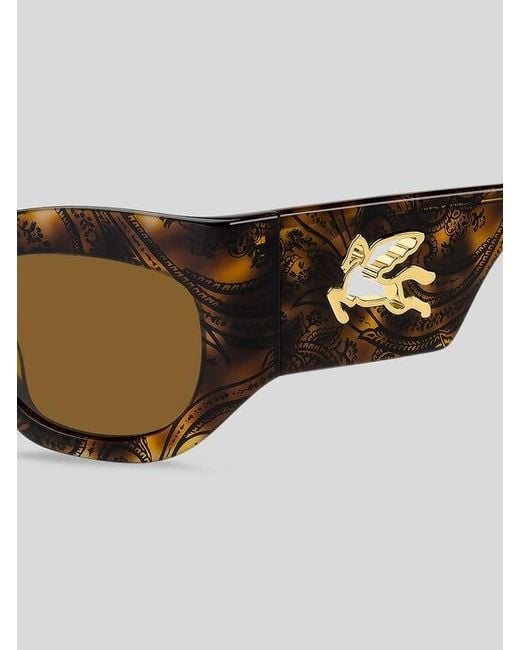 Etro Brown Mania Sunglasses