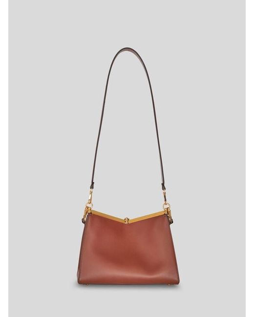 Etro Red Medium Vela Bag