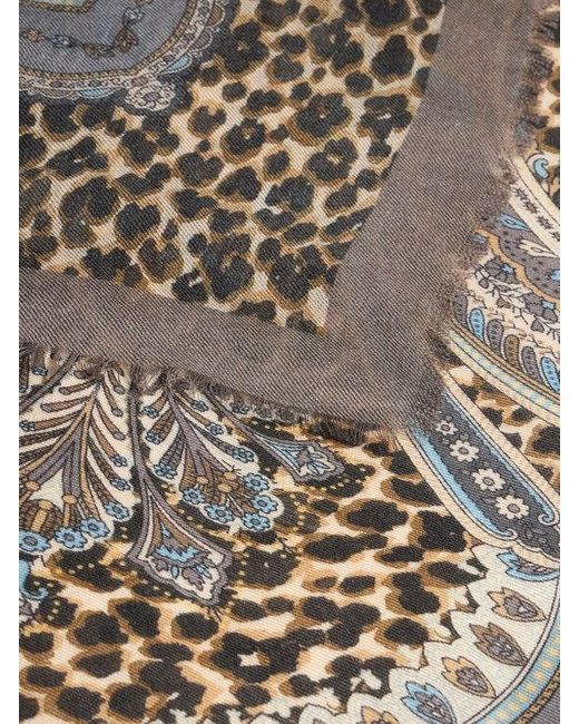 Scialle di Etro in Metallic