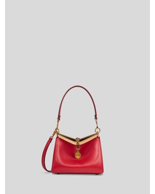 Etro Red Small Vela Bag