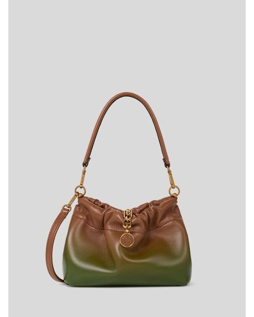 Etro Green Small Vela Blossom Bag