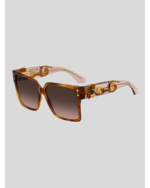 Etro Brown Blossom Sunglasses