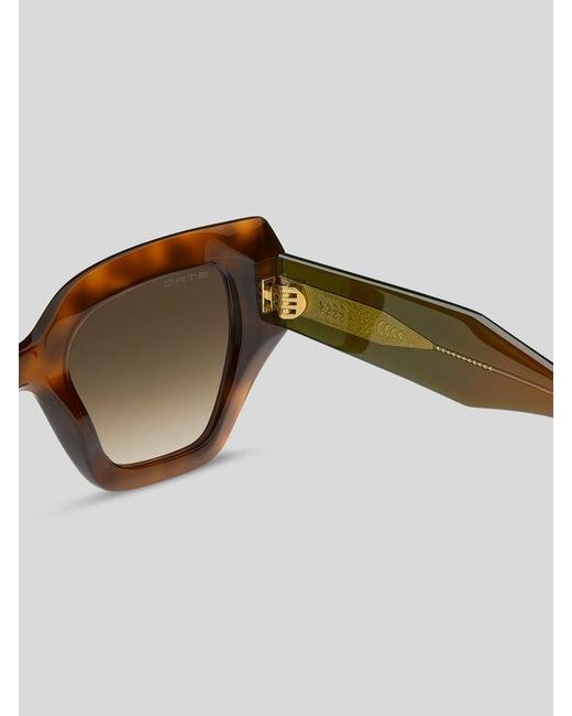 Etro Brown Colour Stripes Sunglasses