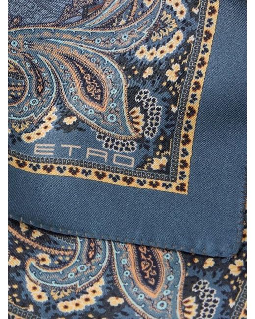 Pochette di Etro in Blue da Uomo