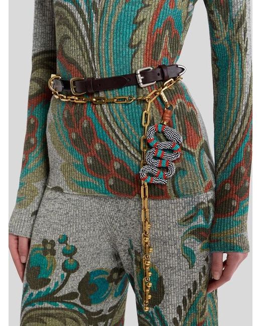 Etro White Snake Charm