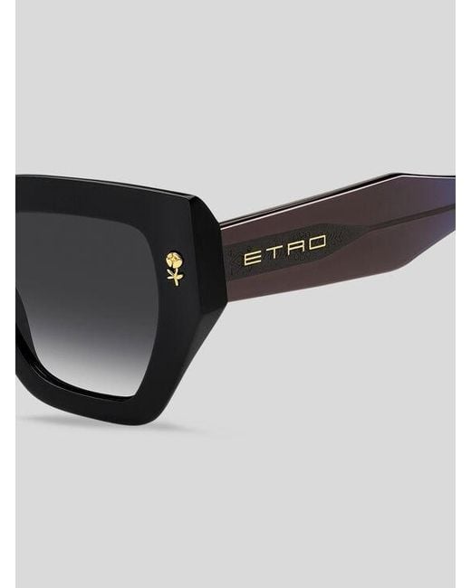 Etro Black Mania Sunglasses
