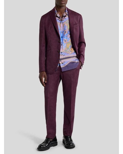 Camicia di Etro in Blue da Uomo