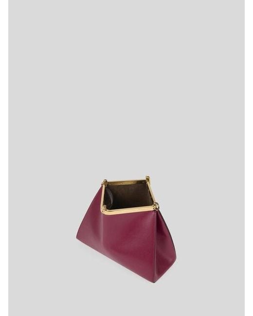 Etro Purple Medium Vela Bag