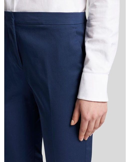 Pantalon Cropped En Coton Stretch, Femme, Taille Etro en coloris Blue
