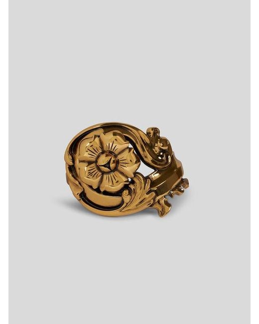 Etro Metallic Baroque-Style Bangle Bracelet
