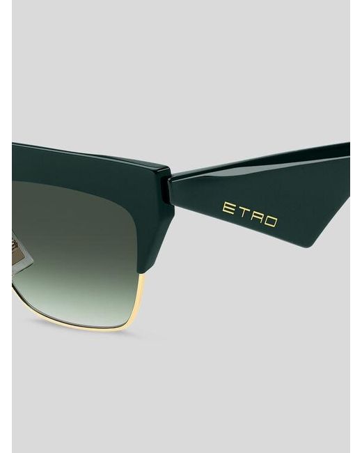Etro Green Club Sunglasses